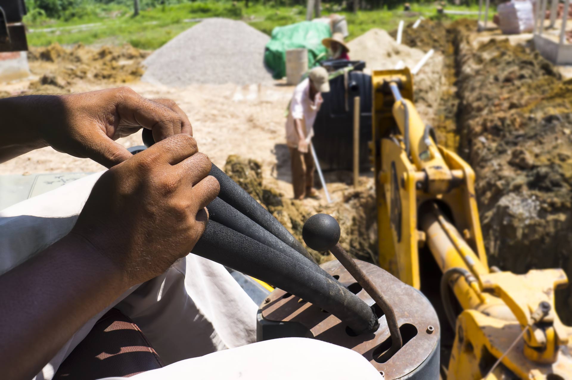 Excavation site